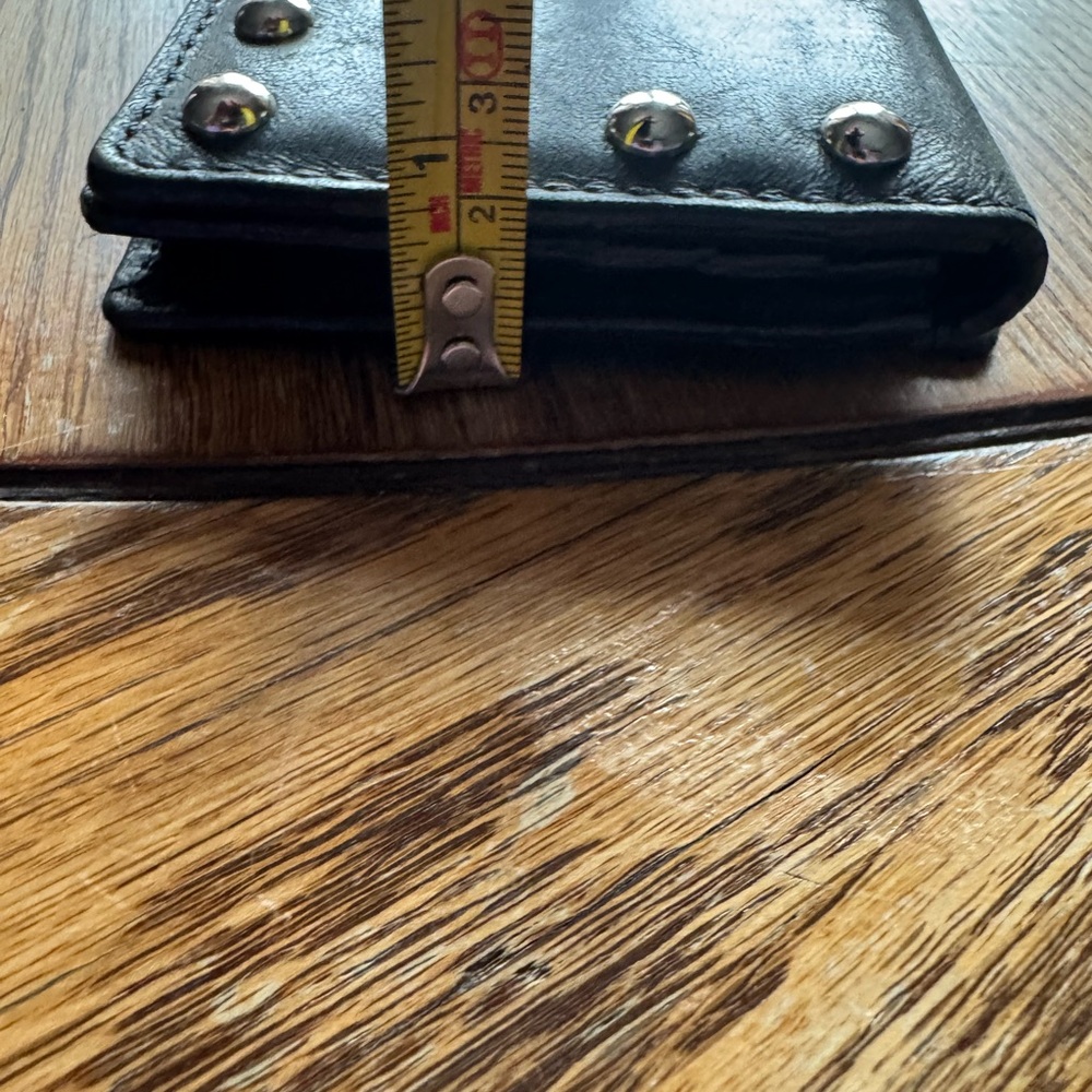 Harley-Davidson Black Studded Wallet - Picture 6 of 6